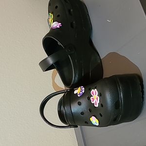 Platform garden clogs